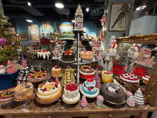 The new Cereria Introna wax-cake display at BON TON goods, Malmö