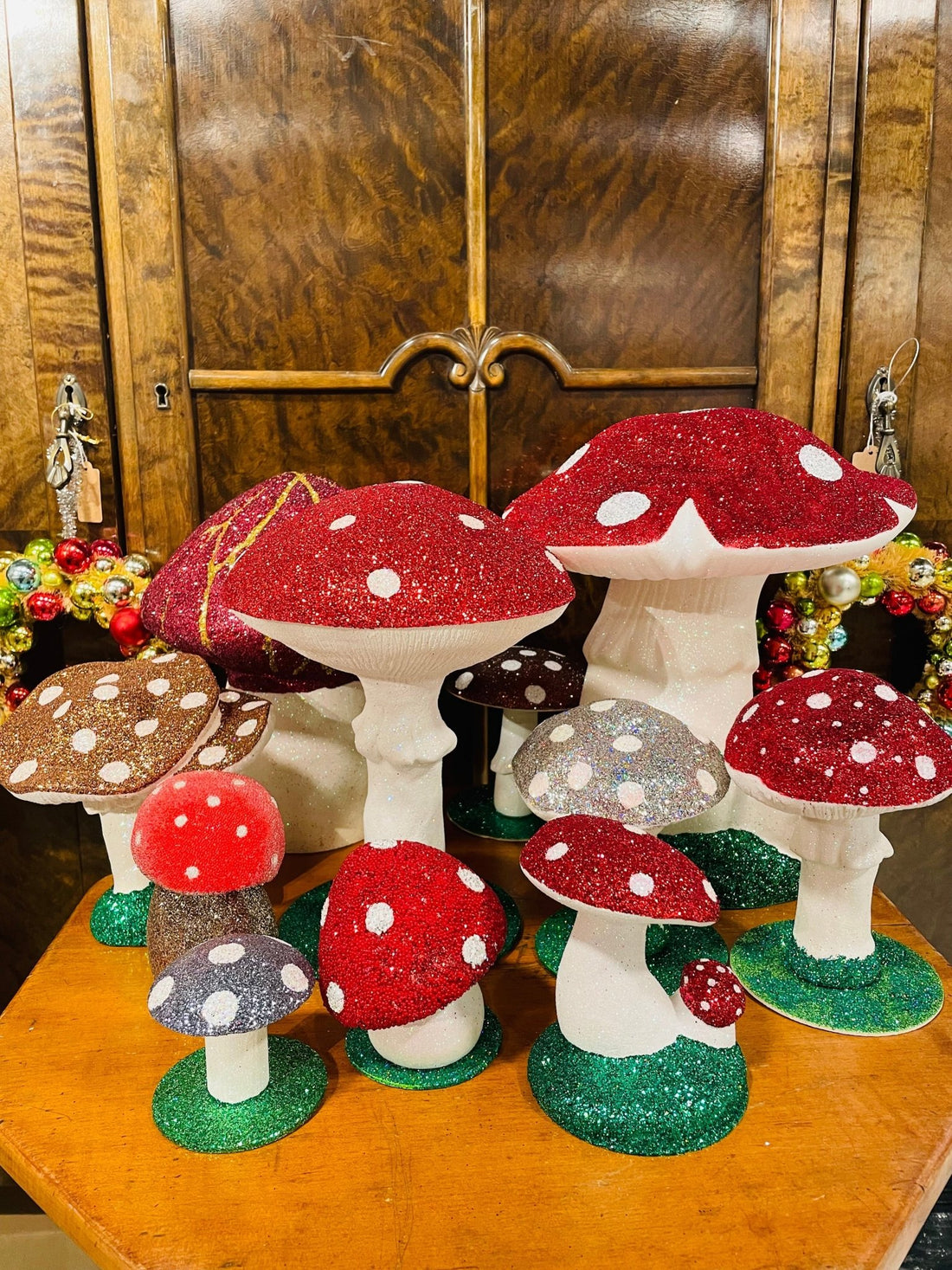 Mushrooms at Christmas: A Story of Folklore, Color, and Tradition - Bon Ton goods