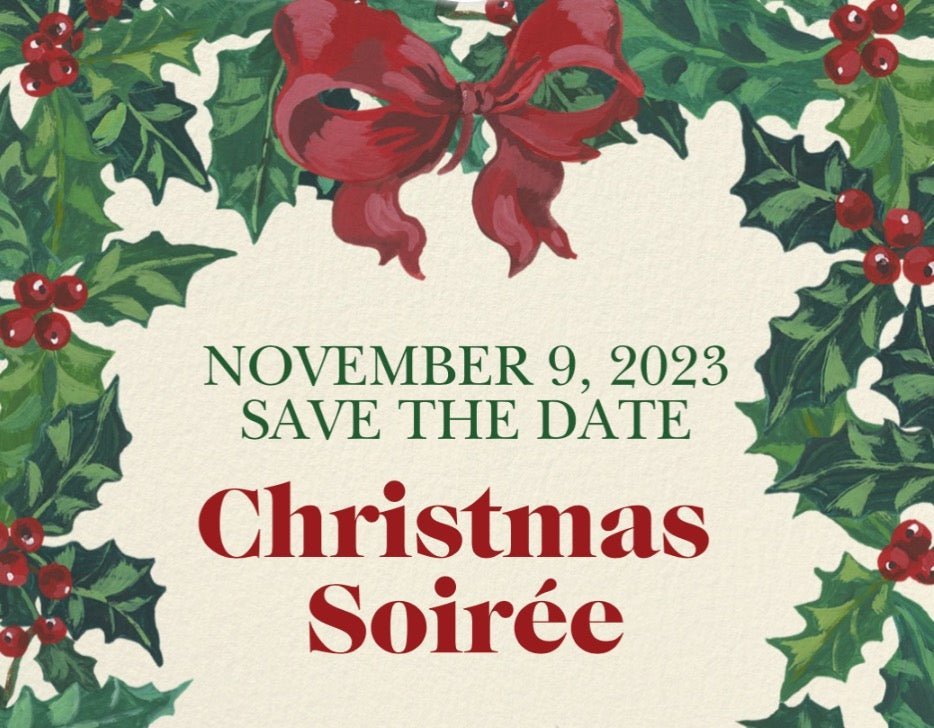 SAVE THE DATE: CHRISTMAS SOIRÉE - Bon Ton goods