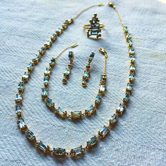 The Alexandra Collection by Mikkel Brøgger - Aquamarine and White Diamonds - Bon Ton goods