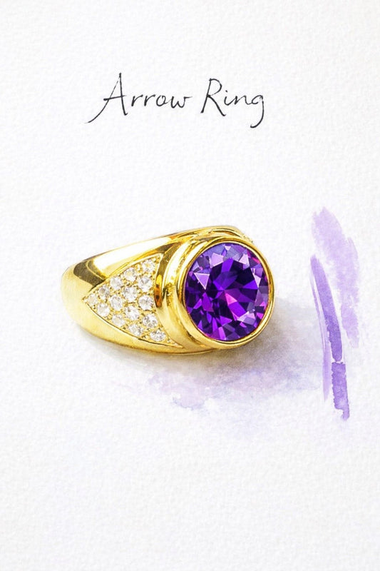 The Amethyst Arrow: Bespoke Jewelry Worth Planning For - Bon Ton goods