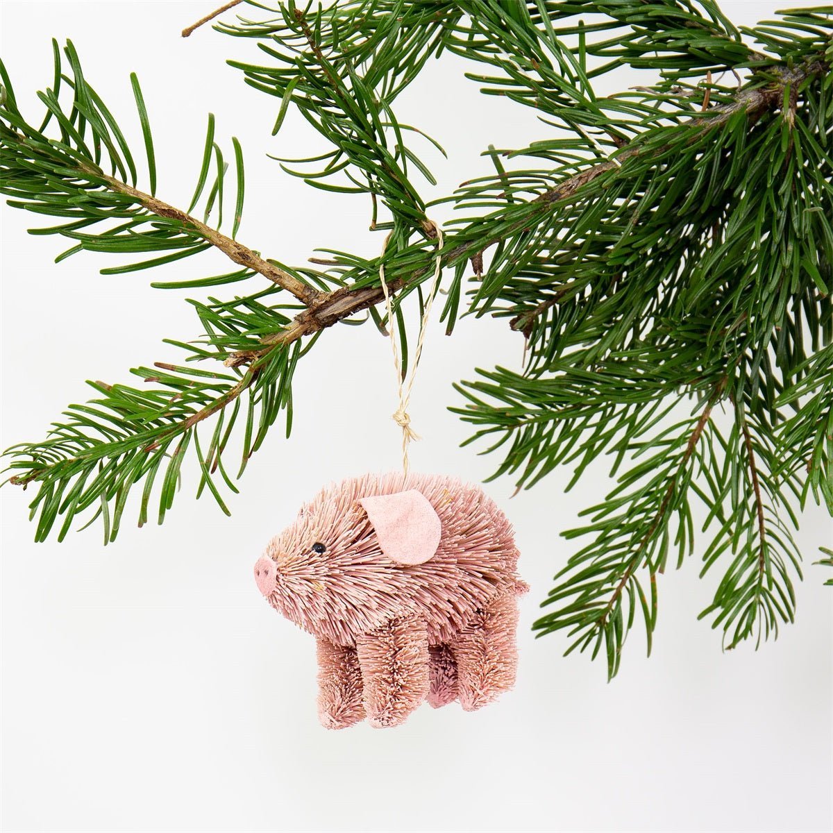 BRUSH CHRISTMAS ORNAMENTS - Bon Ton goods