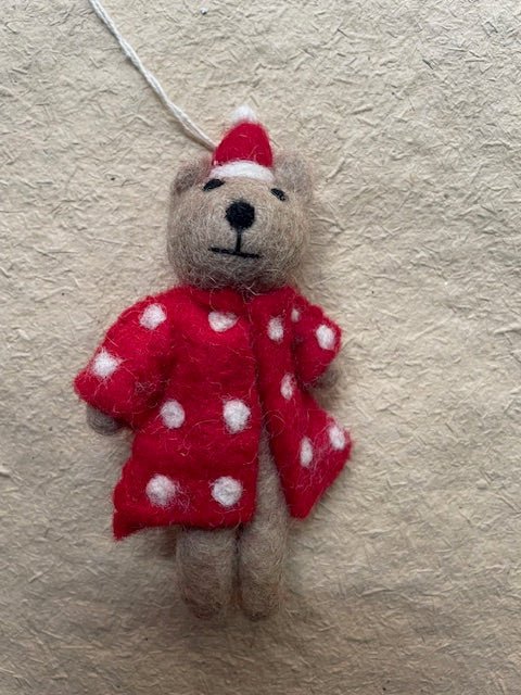 FELT CHRISTMAS ORNAMENTS - Bon Ton goods