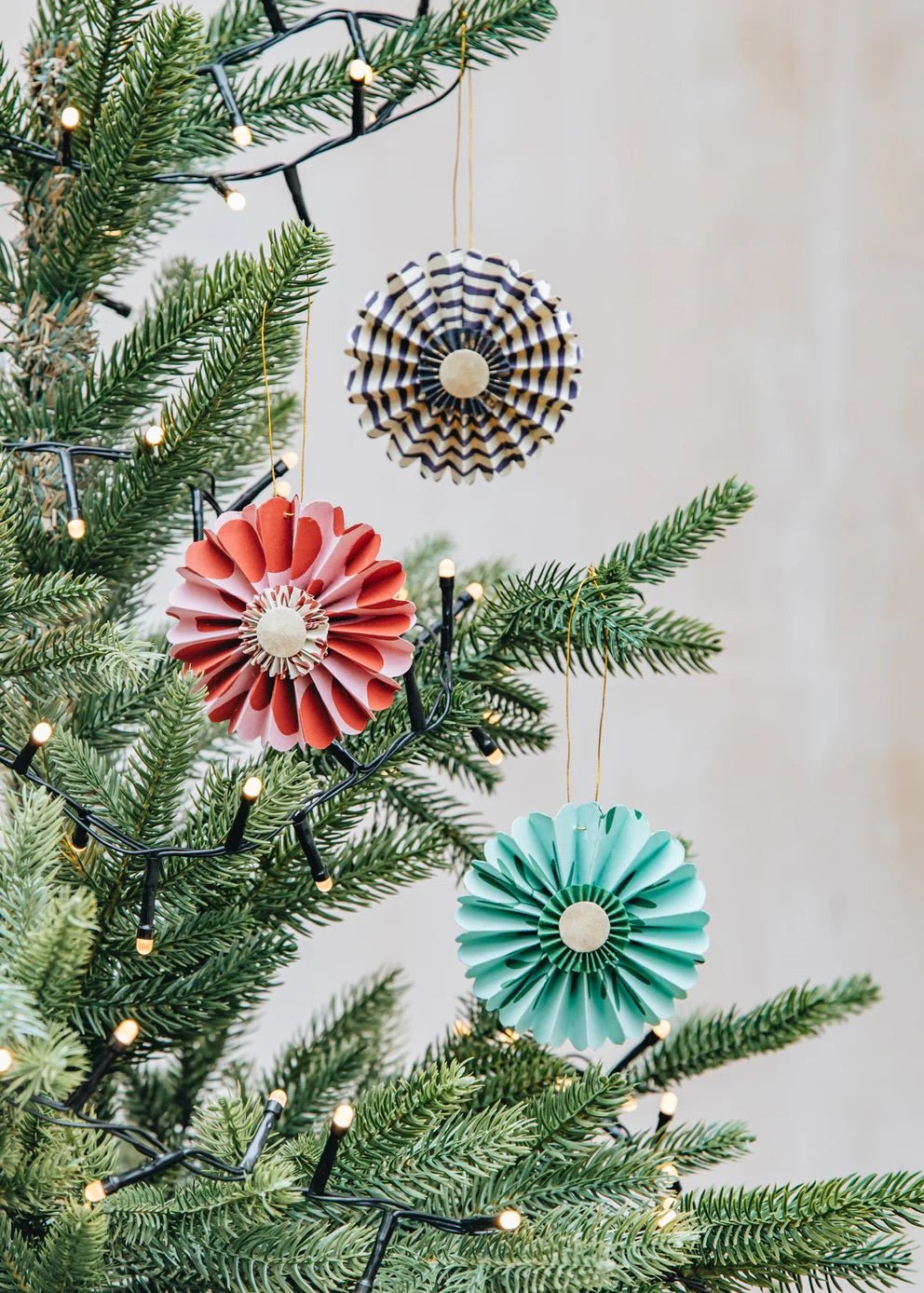 PAPER CHRISTMAS ORNAMENTS - Bon Ton goods