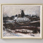 Tove Hummel (1939–) – Oil on Canvas, 1964 | Danish Modernist Landscape