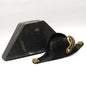 Swedish 19th-Century Military Bicorne Hat with Original Wooden Case