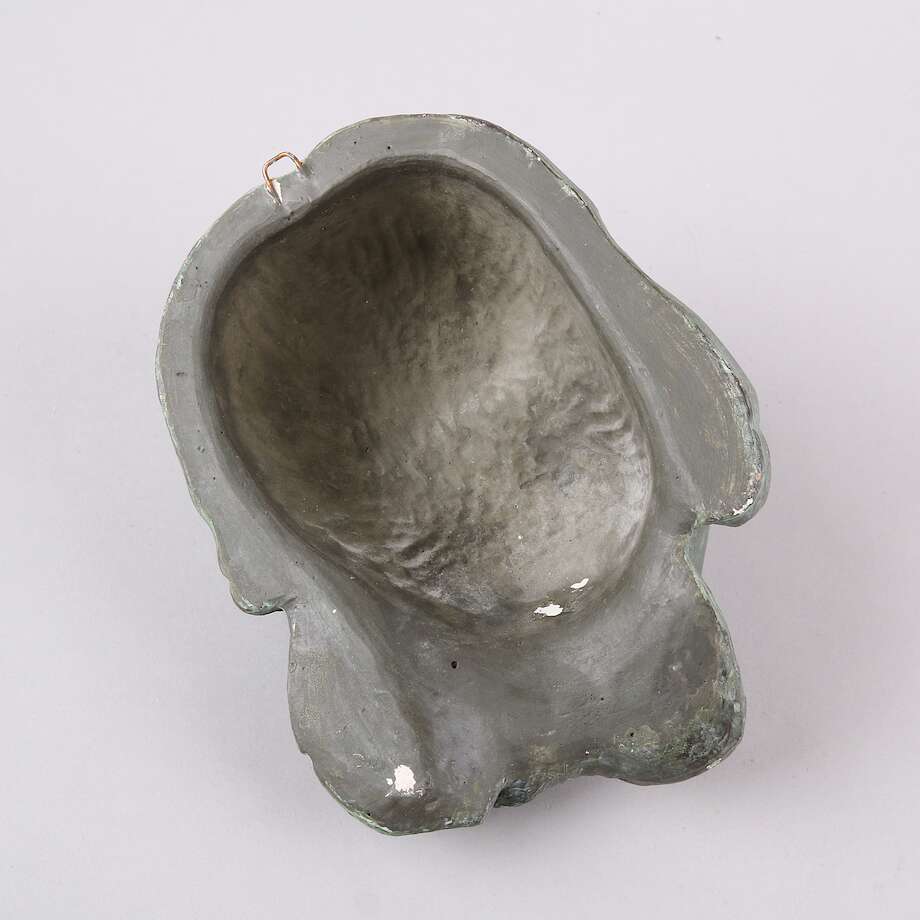 John Börjesson Plaster Sculpture Face, Swedish Sculptor, Late 19th Century