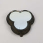 Antique Trefoil Mirror Plateau in Nickel Silver