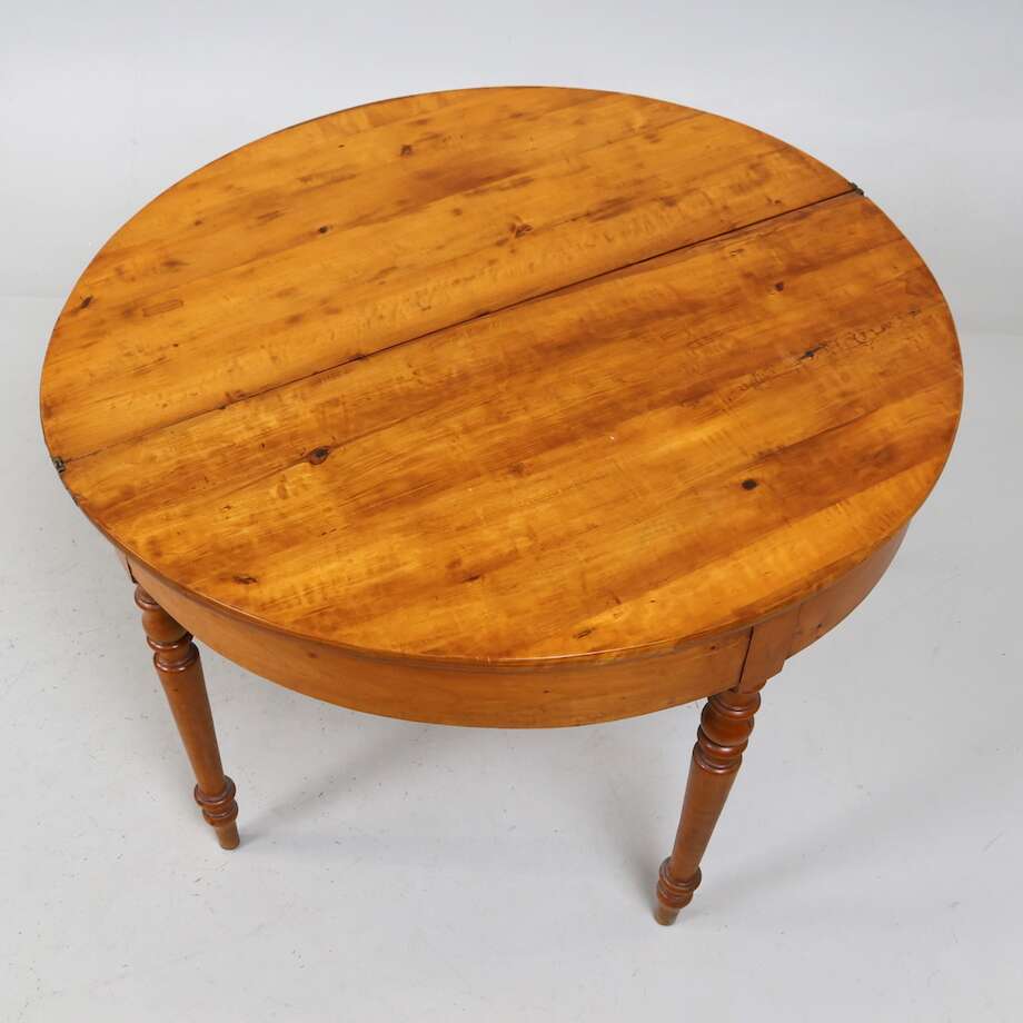 19th Century Crescent Flap Table