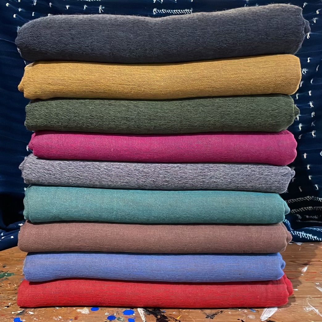 Merino Wool Throw/Plaid - By BON TON goods