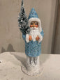 Pale Blue Brilliant Glitter Santa | Ino Schaller