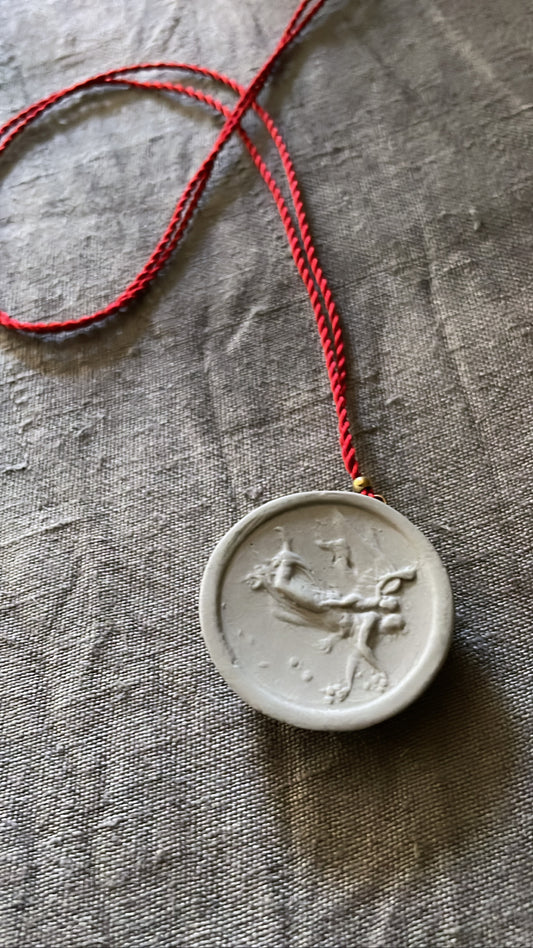 Flora Cameo Pendant by Marcie McGoldrick&nbsp;