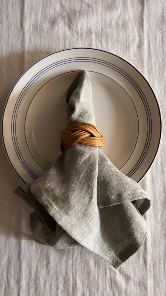 French Linen Napkins - Charvet Éditions