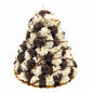 Large Profiterole Cake Wax Candle handmade in Italy by Cereria Introna