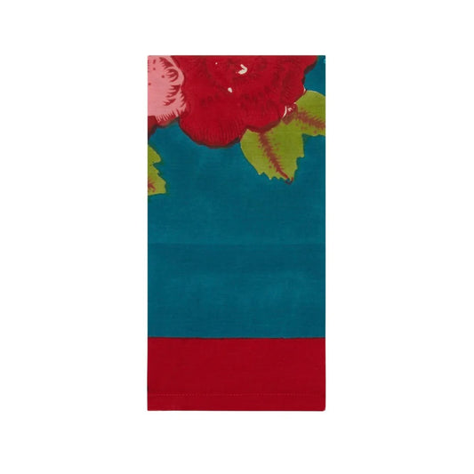 Blue Peacock Napkins - Lisa Corti