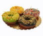 Assorted Donut Wax Candle handmade in Italy by Cereria Introna