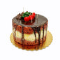 Chocolate Trifle Cake Wax Candle handmade in Italy by Cereria Introna