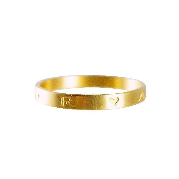 18k Gold “Amor” Band | Gabriella Kiss - Bon Ton goods