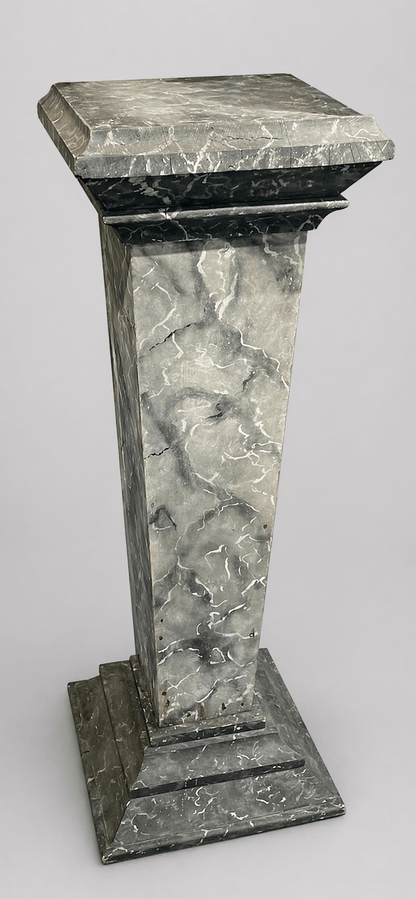 18th Century French Column Pedestal - Bon Ton goods