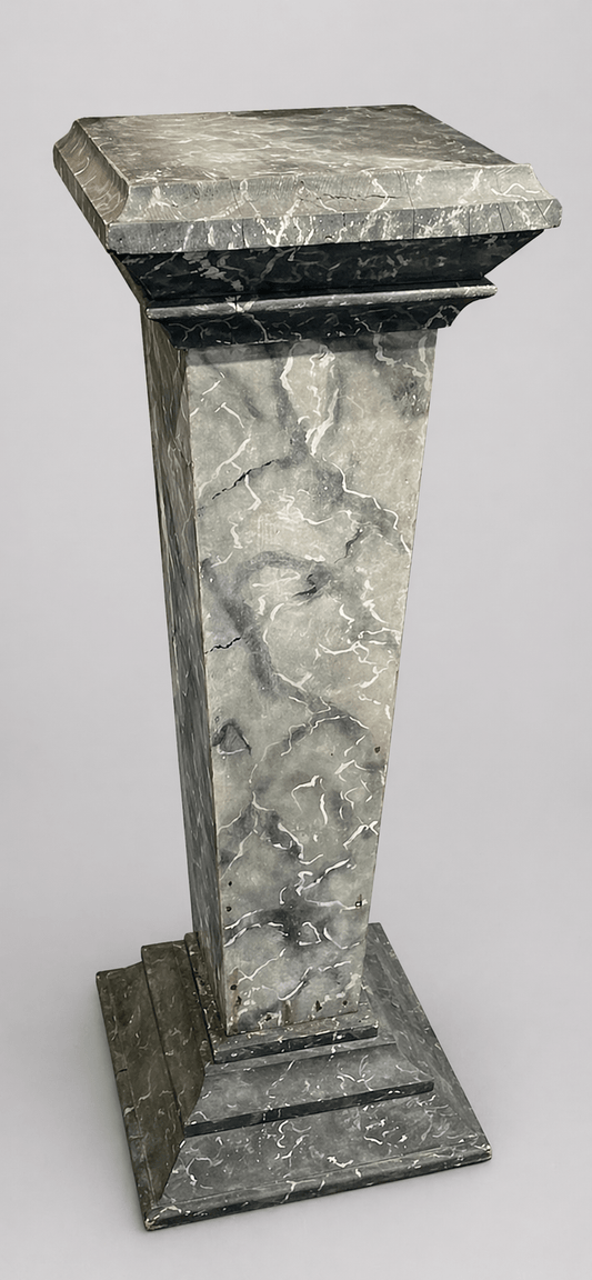 18th Century French Column Pedestal - Bon Ton goods