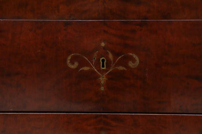 19th Century Birch Chest of Drawers with Inlay - Bon Ton goods