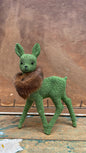 Beaded Bambi Green with Fun Collar | Ino Schaller