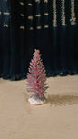 Tiny Pink Brush Christmas Tree