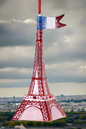 Festive Eiffel Tower - Large | Christmas Ornament