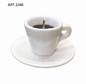 Coffee Cup Wax Candle handmade in Italy by Cereria Introna
