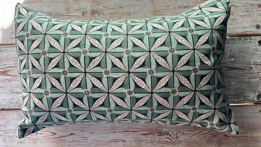 Mézières Cushion - Antoinette Poisson Linen Cushion – Domino Paper Design