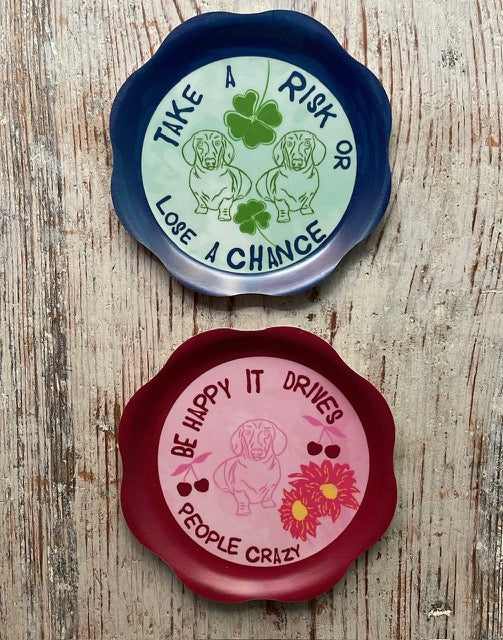 Lauren Coasters - Pink