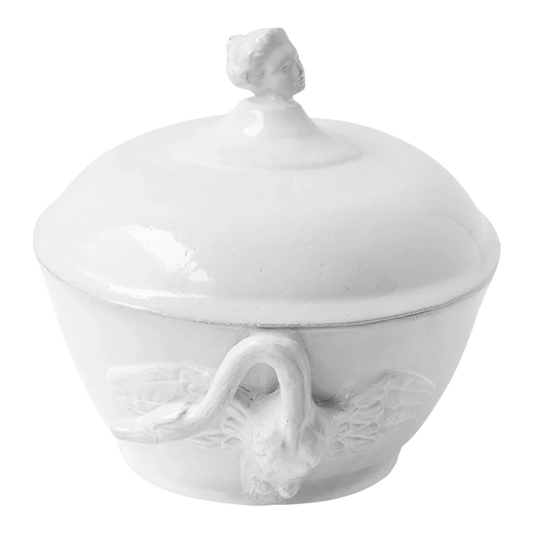 Marie-Antoinette Tureen with Swan - Astier de Villatte: Exclusive Pre-Order Item