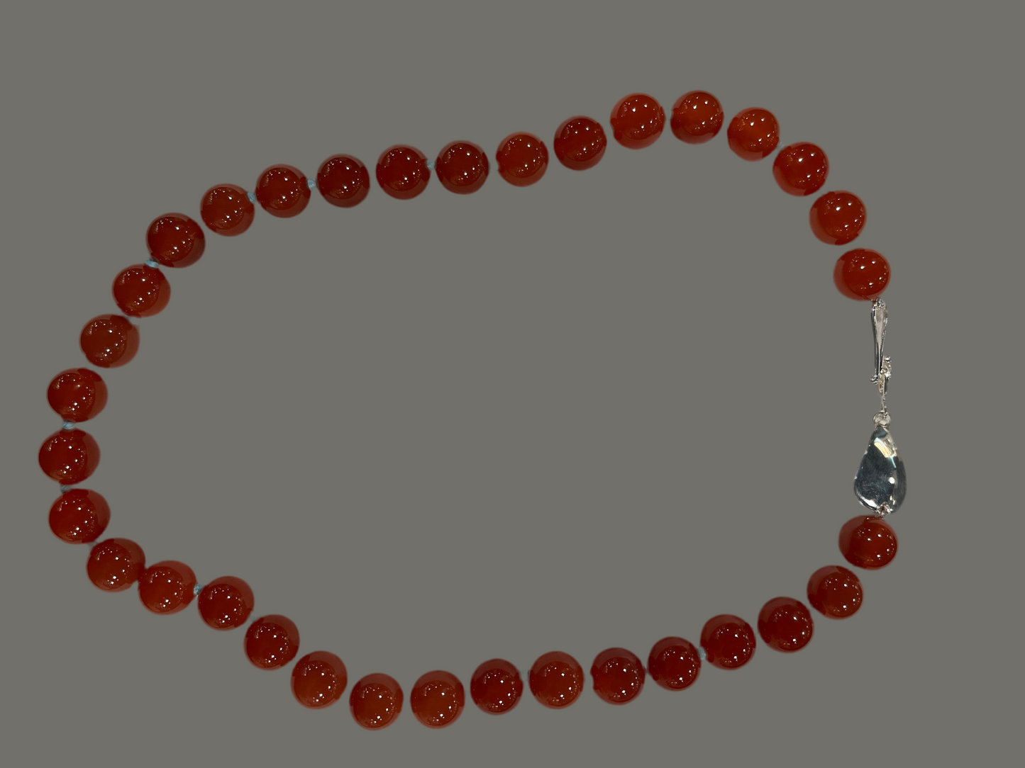 Carnelian Bead Necklace | Mikkel Brøgger