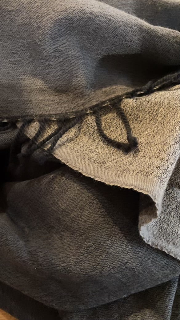 Merino Wool Throw/Plaid - By BON TON goods