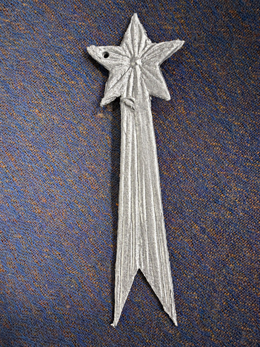 Paper Comet Christmas Ornament