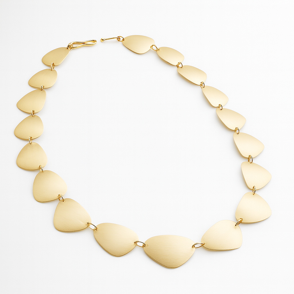 Stone Sarah Gold Necklace | Mikkel Brøgger