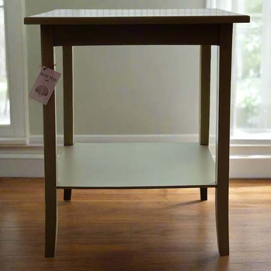 Vintage Swedish Green Painted Table