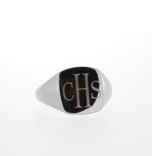 Classic Signet Ring - Sterling Silver