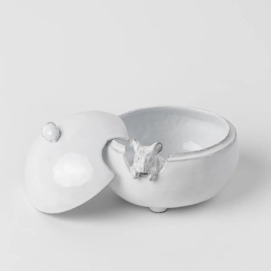 Mouse Sugar Bowl, Serena Carone - Astier de Villatte: Exclusive Pre-Order Item