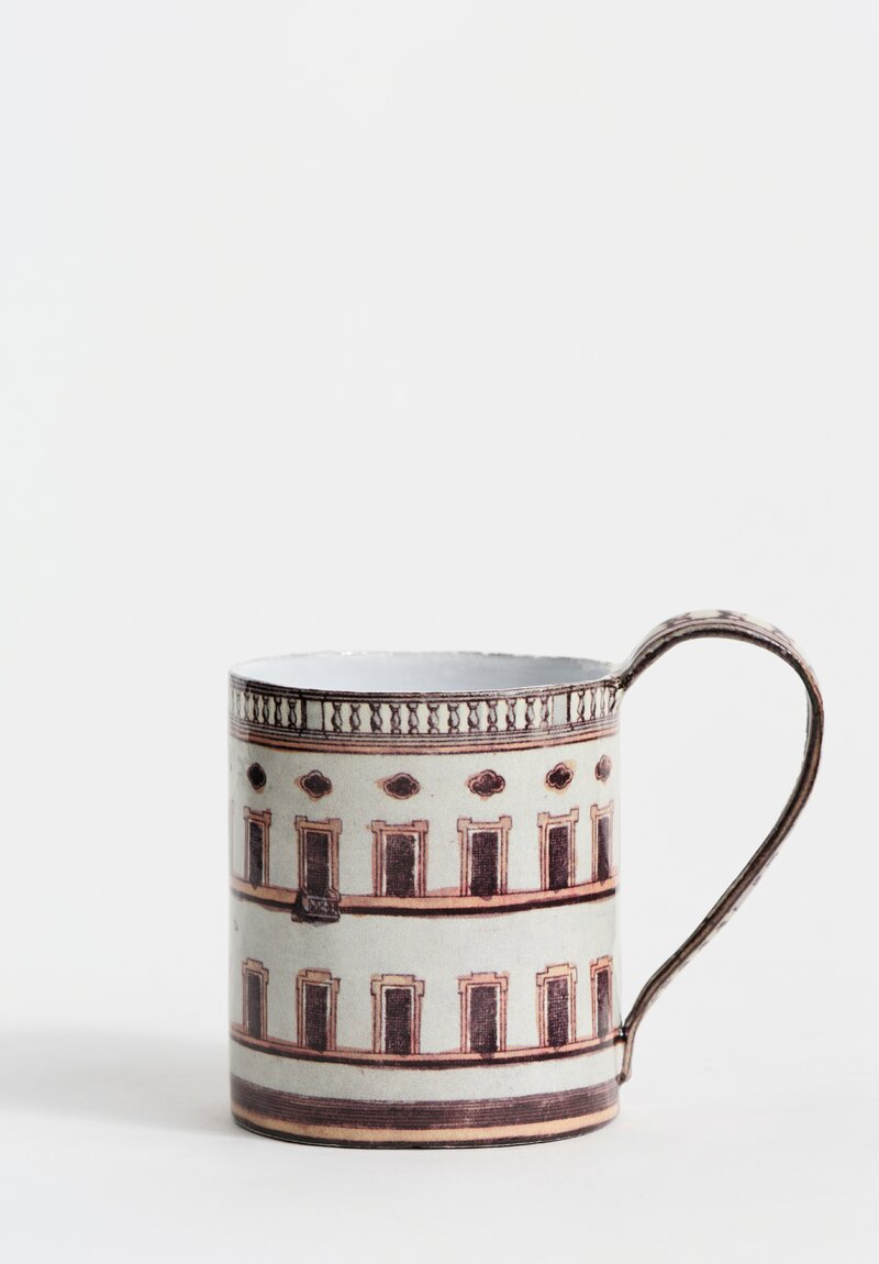 Architectural Mug, John Derian, set of 3 by Astier de Villatte