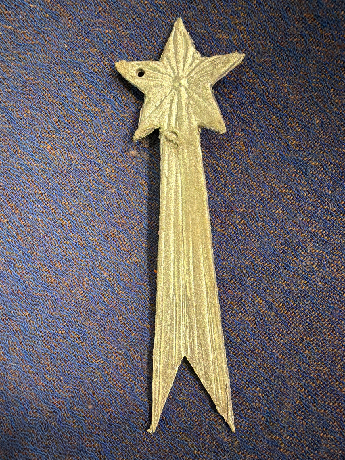 Paper Comet Christmas Ornament