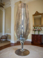 Antique French Glass Vase – Clear