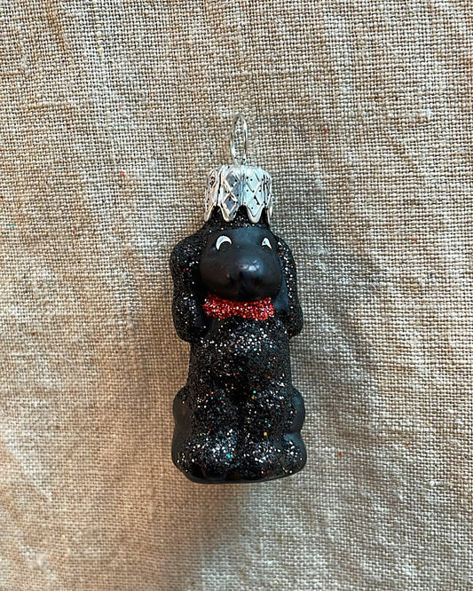Nostalgic Mini Black Dog | Nostalgie Christbaumschmuck