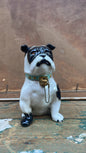 Vintage Ceramic Dog Bank with Collar Provenance: New York City