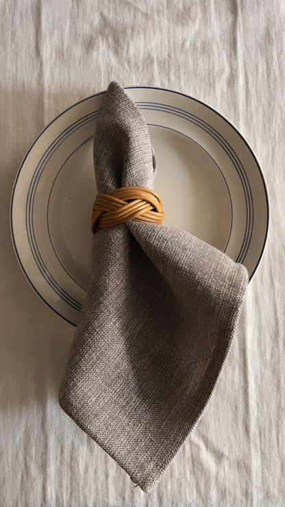 French Linen Napkins - Charvet Éditions