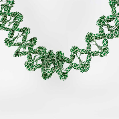 White/Green Kathmandu - Swedish Garland | Christmas Ornament
