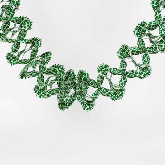 White/Green Kathmandu - Swedish Garland