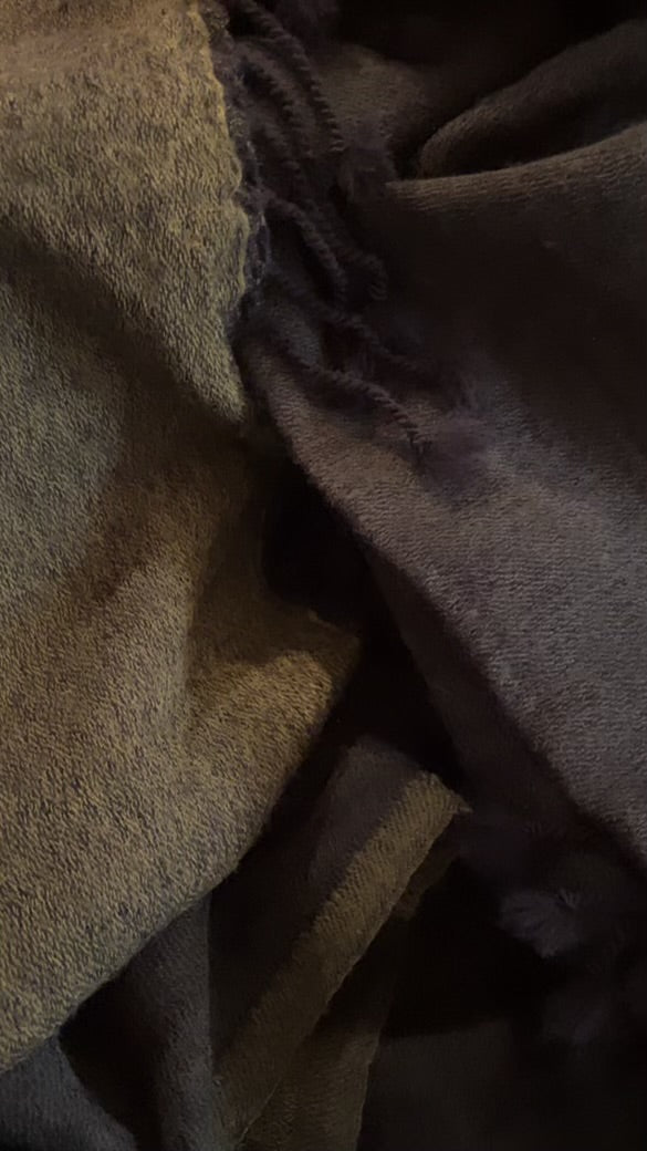 Merino Wool Throw/Plaid - By BON TON goods