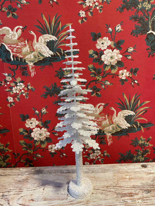 Brilliant White Spruce - Cardboard Christmas Tree - 40cm | Ino Schaller