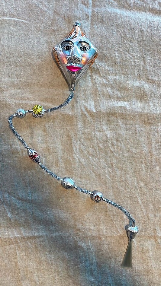 Nostalgic Silver Kite Garland | Nostalgie Christbaumschmuck